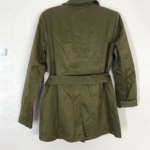 NWT Good American Utility Jacket green belted - Picture 6 of 9